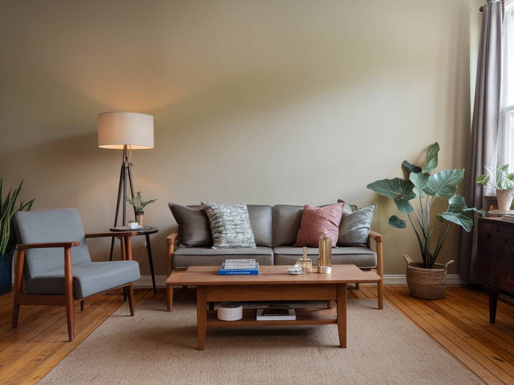 Carrelage imitation bois salon : chaleur du bois et praticité du carrelage