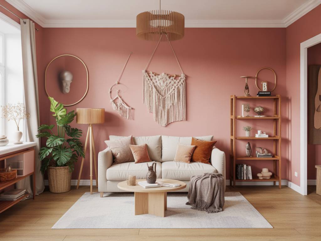 Décorer mur salon : idées créatives et tendances actuelles